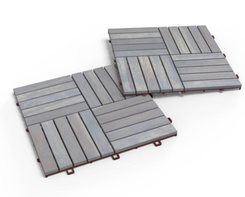 lot 5630 image: Twilight Gray Marble Mosiac Tile (10pk) - Retail $0