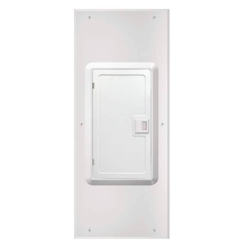 lot 5715 image: Leviton NEMA 1 20-Space Indoor Load Center Cover and Door FlushSurface Mount - Retail $106