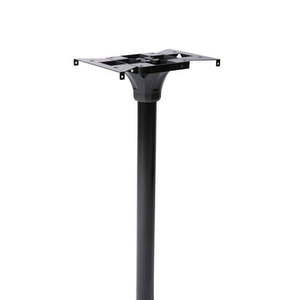 lot 6001 image: Architectural Mailboxes Coolidge Galvanized Steel Mailbox Post  Compatibility Code F  7511B-10  Black - Retail $65