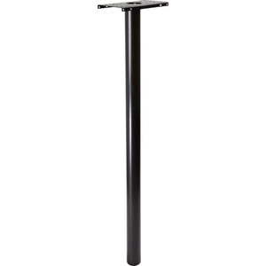 lot 6054 image: Architectural Mailboxes Pacifica Galvanized Steel Mailbox Post  Black - Retail $129