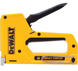 lot 5081 image: DEWALT Heavy Duty Compact Staple Gun (DWHTTR130LH) - Retail $0