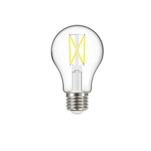 lot 6091 image: 60-Watt Equiv Clear Glass Filament Bulbs - 4PK - Retail $24