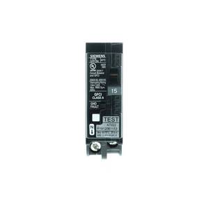 lot 6121 image: Siemens 15 Amp 1-Pole GFCI Plug-on Neutral Circuit Breaker - Retail $63
