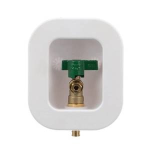 lot 6132 image: Oatey 3911439158 Ice Maker Outlet Box - Retail $54
