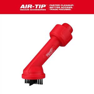 lot 6141 image: Milwaukee Tool AIR-TIP Cross Brush Tool - Retail $33
