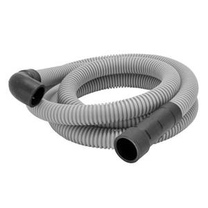 lot 6142 image: Everbilt Corrugated Dishwasher Drain Hose Plastic Gray 6Ft 98297 - Retail $15