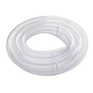 lot 6144 image: 34 in. I.D. x 1 in. O.D. x 10 ft. Clear Vinyl Tubing - Retail $28