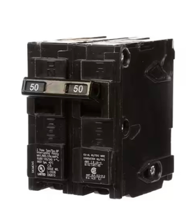 lot 6164 image: 50 Amp 2-Pole Type QP Circuit Breaker - Retail $0
