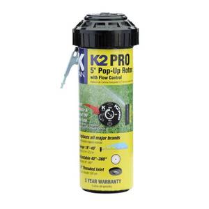 lot 6188 image: K-Rain 5 in. K2 Pro Gear Drive Sprinkler - Retail $120