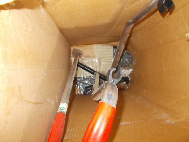 lot 2232 image: Janitor style dust pans and brooms