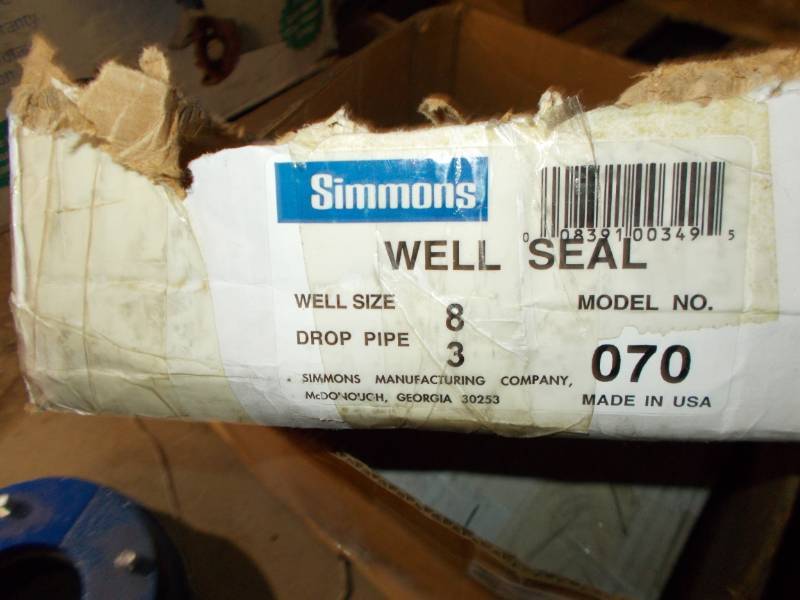 lot 2192 image: 2 Simmons well seal Model # 070