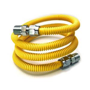 lot 6228 image: 12 in. MIP x 12 in. MIP x 60 in. Gas Connector (12 in. OD)(53,200 BTU) - Retail $34