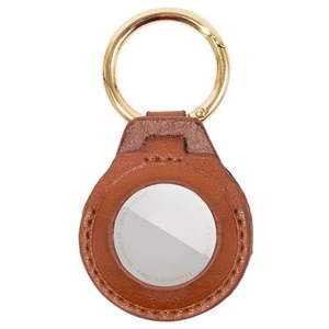lot 6258 image: Hillman 5040533 Sanitas Leather Keychain  Assorted Black & Brown - Retail $21