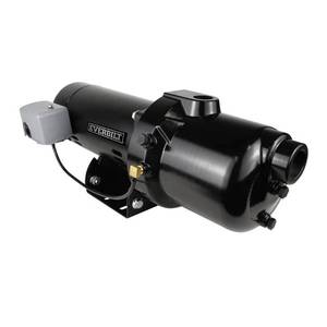 lot 6268 image: Everbilt 12 HP Plastic Shallow Well Jet Pump - Retail $389