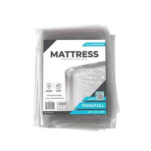 lot 6286 image: TwinFull Disposable Mattress Bag, 91 in. x 54 in. x 14 in. - Retail $18