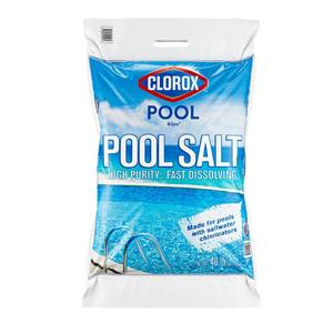 lot 9997 image: Pallet of Clorox Pool & Spa High-Purity Pool Salt  40 lb. Bags  - Retail $250