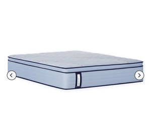 lot 5280 image: Luxury Sealy Posturepedic Kinney Plush Pillow Top 13in Queen Mattress Retails for 2,500 (NEW) - Retail $2,500