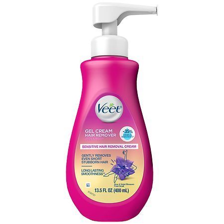 lot 132 image: Veet Hair Removal Cream  Body Hair Remover For Women  Sensitive Skin  13.5 FL OZ - Retail $100