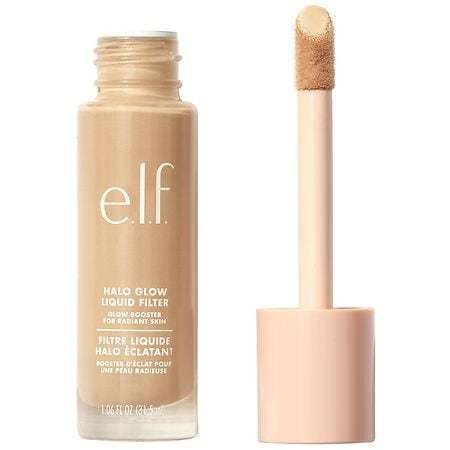 lot 144 image: e.l.f. Halo Glow Liquid Filter Highlighter - 2 FairLight - 1.06 fl oz Paraben-Free, Vegan, Illuminating Finish - Retail $26
