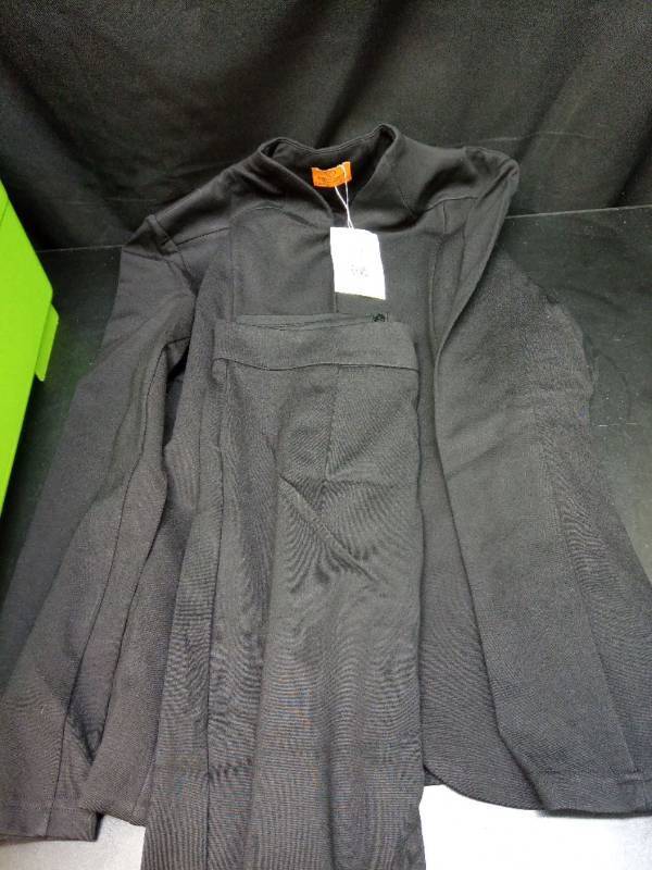 lot 134 image: Mary Crafts Black 2-Piece Suit Set - Jacket, Skirt  - Size 2 - Retail $85