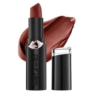 lot 118 image: wet n wild Mega Last Matte Lip Color, Semi Matte Hyaluronic Acid Infused, Long Lasting Full Coverage for a Nourishing Pout, Cruelty-Free & Vegan - Sasspot Red - Retail $2