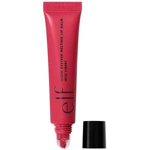 lot 127 image: e.l.f. Glow Reviver Melting Lip Balm - Wild Cherry - 0.52oz Shine Enhancing, Nourishing, Gloss, Vegan - Retail $12