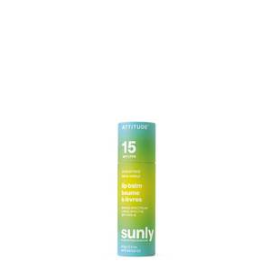 lot 155 image: Attitude Unscented Tinted Lip Balm SPF 15, 8.5 GR - Retail $5