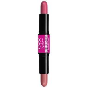 lot 170 image: NYX Professional Makeup Wonder Stick Blush  Cream Blush Contour Stick  Light Peach  Baby Pink - Retail $31