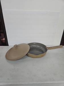 lot 1041 image: Our Place Gas Electric Induction 13 Skillet with Lid