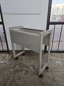 lot 1048 image: Mobile Hanging File Holder with Casters