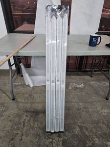 lot 1078 image: Lot of 4 Alleson Top Down Bottom Up Cellular Shades, Blackout Shades Noise Reduction, Honeycomb Blinds Cordless Room Darkening for Bedroom Office,Blackout (White,34x64) NEW