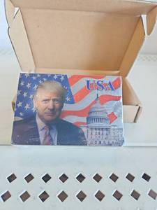 lot 1121 image: Donald Trump Playing Cards USA Capitol Design NEW Sealed  4547