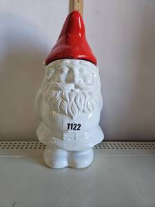 lot 1122 image: Gnome Cookie Jar 14  Unused