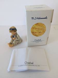 lot 2038 image: Goebel M.I. Hummel Enziankind Blossom Time Figurine Hum 608