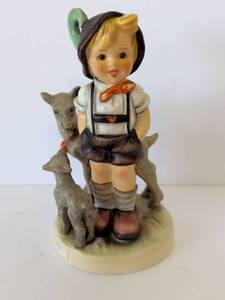 lot 2039 image: Goebel Little Goat Herder Figurine 2009 1943