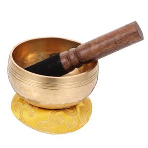 lot 1106 image: Tibetan Singing Bowl for Yoga Meditation Xmas Copper Handmade - Retail $21