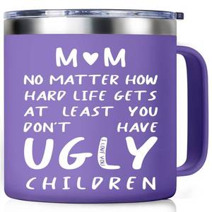 lot 1112 image: Smilatte Mom Birthday Gifts, Funny Christmas Mothers Day Gifts for Mother - Retail $17