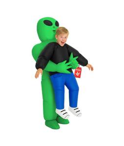 lot 1133 image: Morph Alien Costume, Alien Costume Kids, Halloween Costumes for Kids - Retail $50