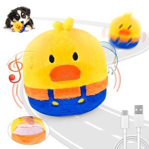 lot 1149 image: VYsTN Interactive Dog Toys, Rechargeable Vibrating, Jumping,Talking & self-Moving Dog Toys, Puppy Toys to Keep Them Busy, Anxiety Relief & Boredom Buster for Small & Medium Dogs - Retail $23
