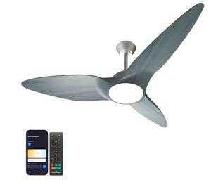 lot 1001 image: Atomi smart Monarc Smart Ceiling Fan 2700K CCT WiFi  - Retail $169