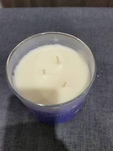 Mainstays Starlit Skies 3-Wick Ombre Wrap Candle  14 Ounce