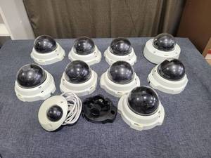 lot 541 image: Axis 10-Piece Dome Security Camera Lot