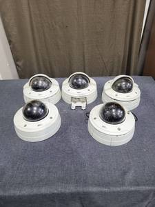lot 545 image: Axis 5-Pack Dome Security Cameras