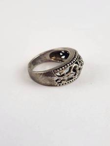 lot 105 image: Vintage Sterling Silver Filigree Ring .925