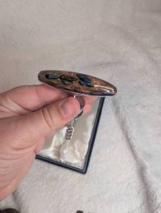 lot 1001 image: Corkscrew with Decorative Enamel Handle&nbsp