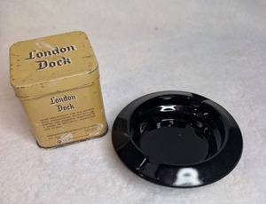 lot 1501 image: London Dock Smoking Tobacco Tin  Ashtray