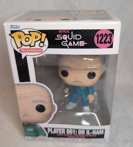 lot 2503 image: Funko POP Television Netflix Squid Game Player 001 Oh Il-Nam 1223