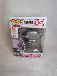 lot 2507 image: Funko Pop Games Rage 2 Immortal Shrouded #571 Vinyl Figure