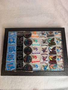 lot 3403 image: Kentucky Derby Festival Pegasus Pin Collection 2004-2009 30 Pins