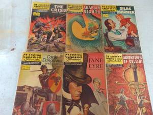 lot 3759 image: Classics Illustrated comic books